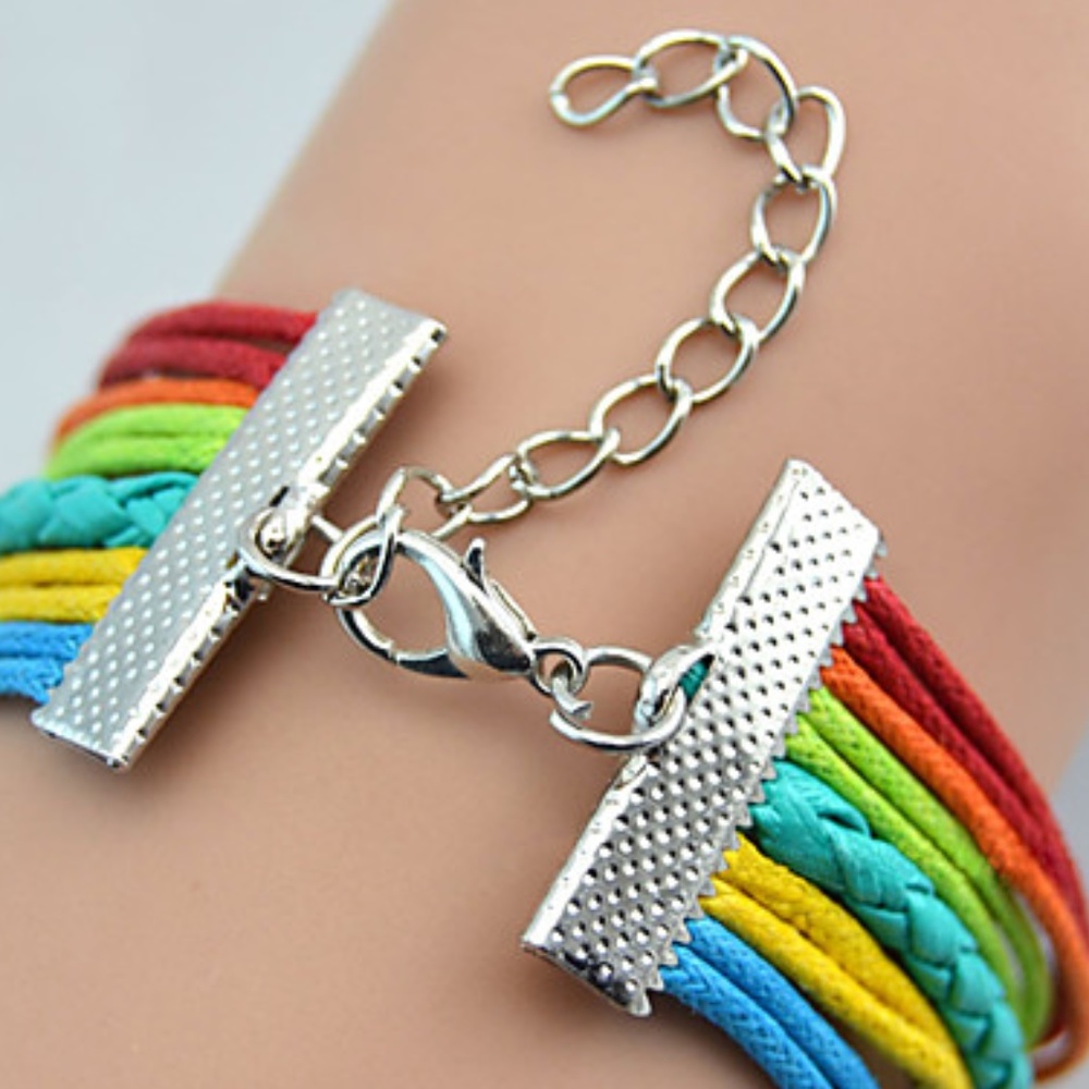 Multi-Color Wrap Bracelet - Picture 3 of 3